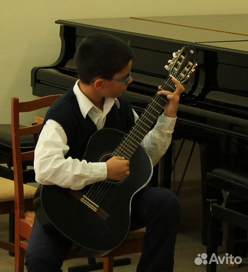 Детям от 6 лет уроки гитары