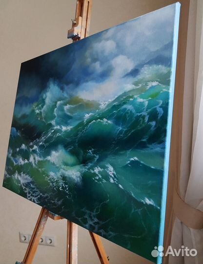 Картина Айвазовского копия Волна пейзаж