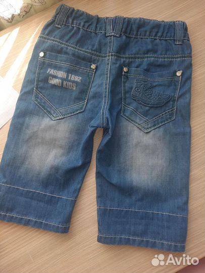 Джинсовые шорты для мальчика