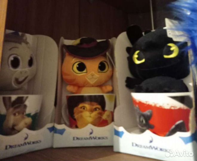 Мягкая игрушка с кружкой, 6 шт