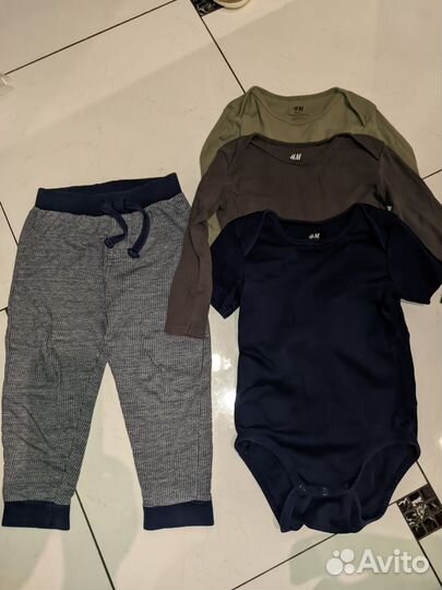 Детские вещи пакетом на мальчика 92