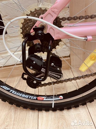 Новый велосипед алюминий подросток 24 д