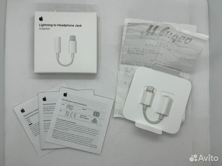 Комплект Apple earpods lightning