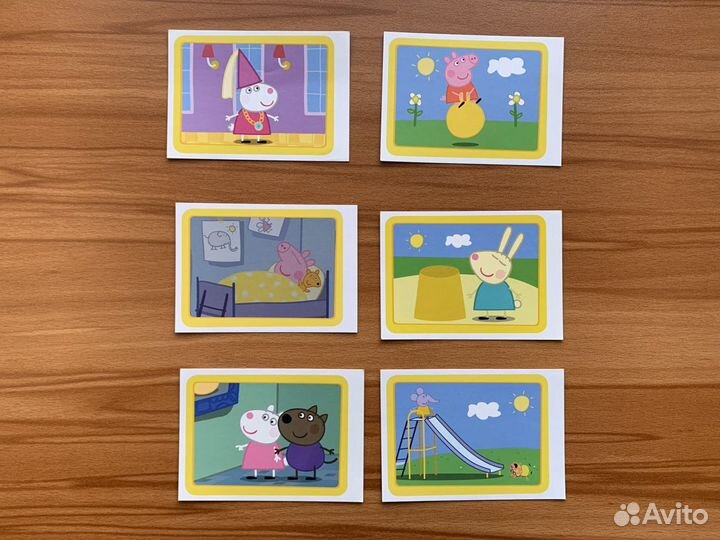 Стикеры наклейки «Свинка Пеппа» (Peppa Pig) 281 шт