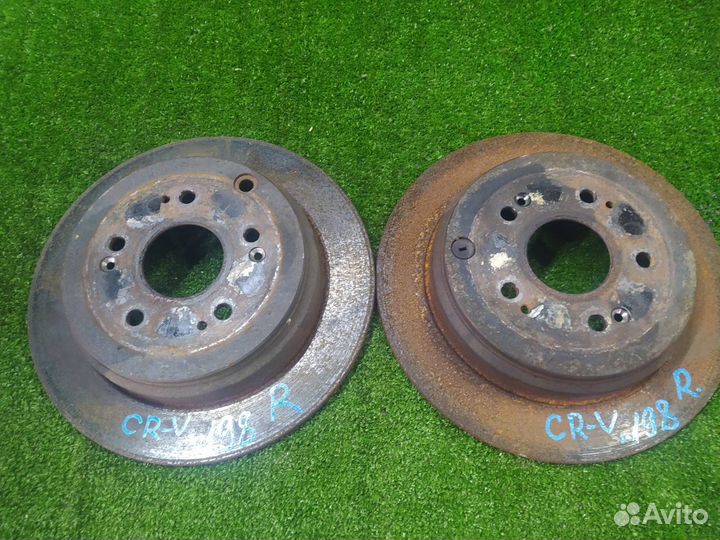 Диски тормозные задние Honda Cr-V RD7 K24A 2006
