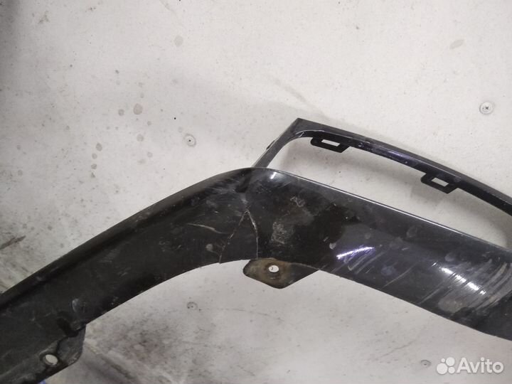 Накладка заднего бампера дженезис