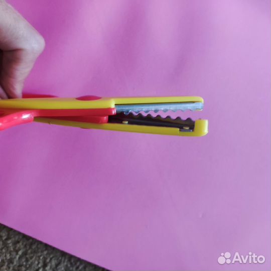 Ножницы фигурные, фоамиран