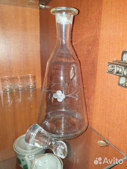 Графин (штоф) стеклянный