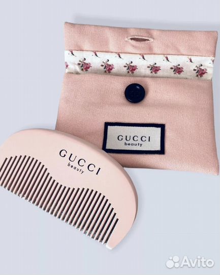 Гребень Gucci деревянный