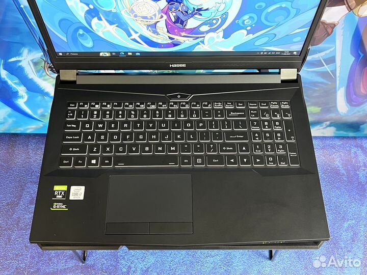 Топовый игровой ноутбук Hasee / ssd / RTX