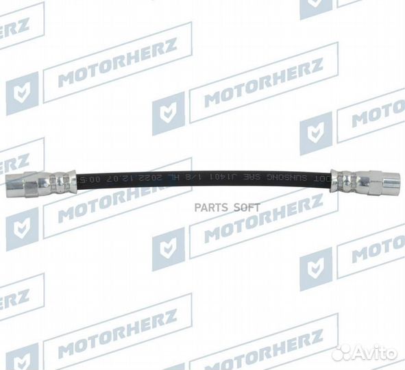 Motorherz HBF0141 Шланг тормозной volvo 850 1991-1