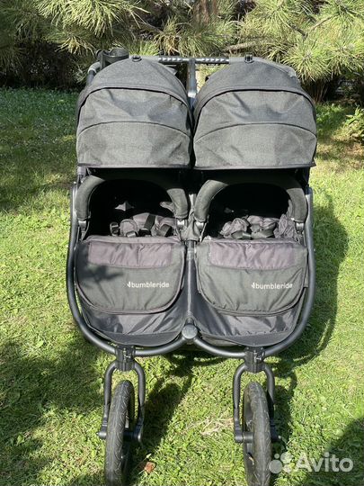 Коляска для двойни Bumbleride indie Twin
