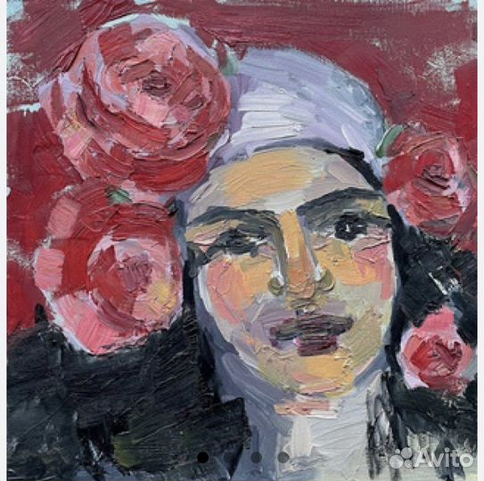 Картина маслом Цыганка