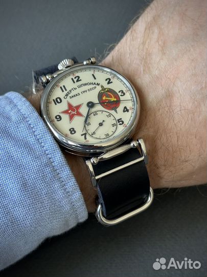 Молния Смерть Шпионам - мужские наручные часы СССР