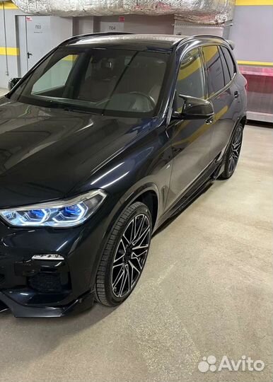 Пороги элероны клыки Bmw x5 g05