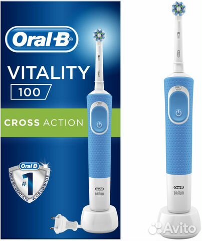Электрическая зубная щетка Oral-B Vitality CrossAc