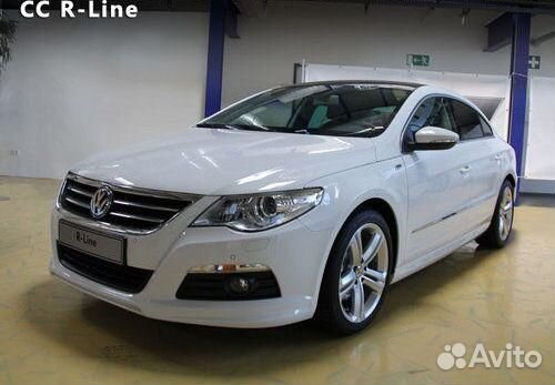 Комплект обвеса R-line volkswagen passat CC дорест