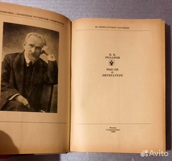 Мысли о литературе. Василий Розанов