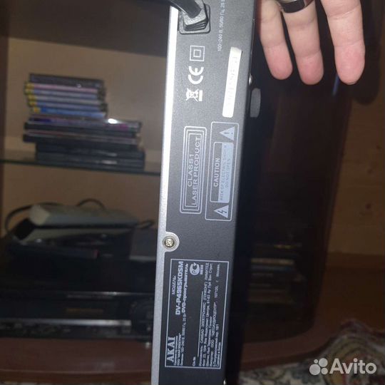 DVD плеер akai + диски бесплатно (игры,сериалы)
