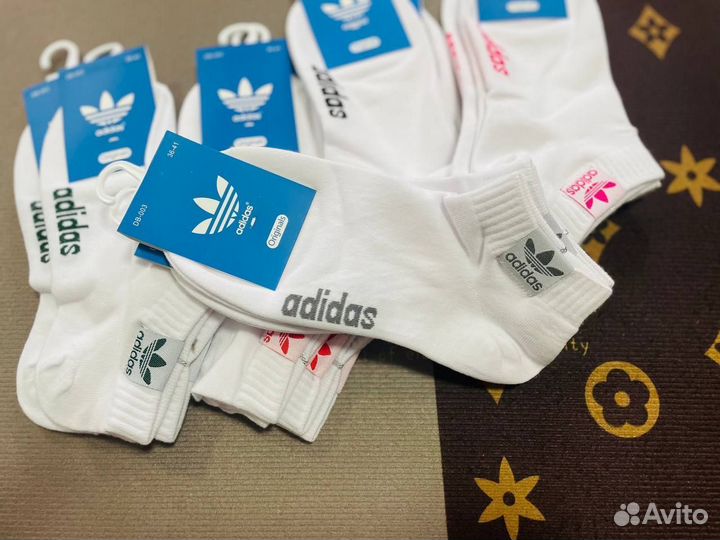 Носки белые женские Adidas