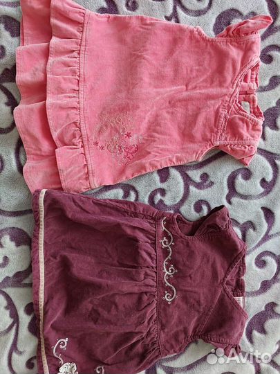 Детские вещи пакетом 74-80 на девочку