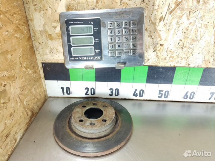 Диск тормозной передний Renault Logan 2005 2014