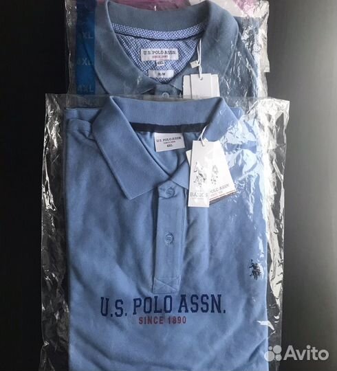 Новые Поло us polo assn L и 4XL