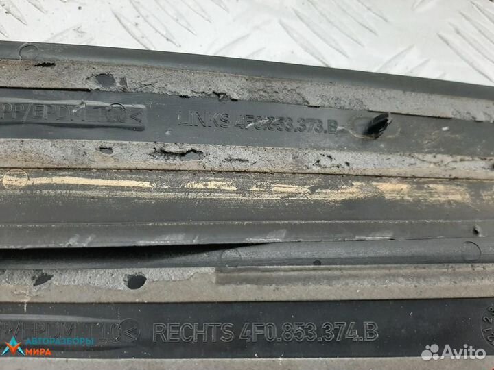 Накладка на порог Audi A6 4B/C5 рест. 2004