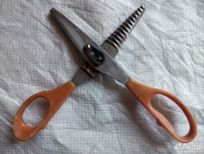 Ножницы портновские Зигзаг СССР
