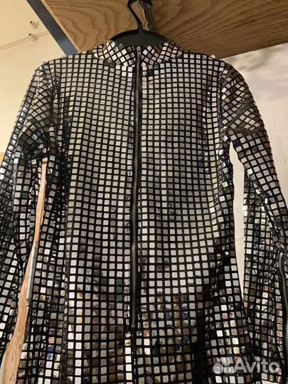 Платье блестящее для девочки 10-12 лет