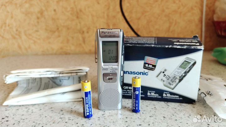 Цифровой диктофон panasonic