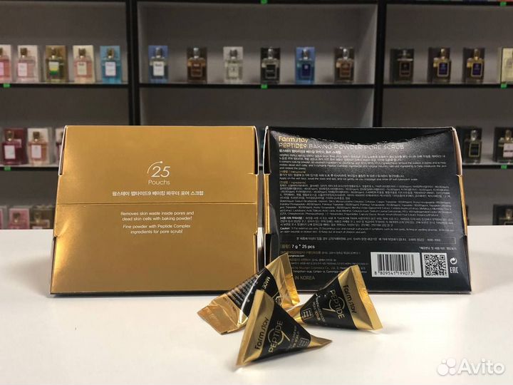 Скраб FarmStay Baking Powder 9 Peptide Pore Scrub