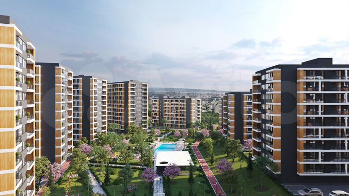 1-к. квартира, 69,7 м² (Грузия)