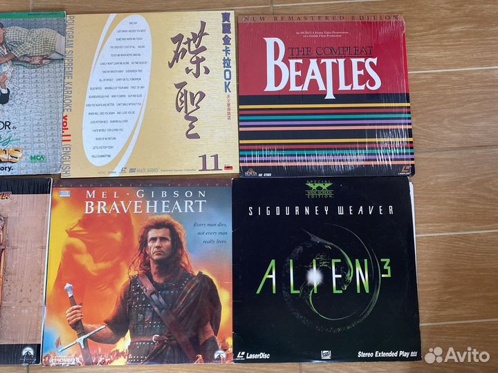 Лазерные пластинки, диски. Laser Disc stereo