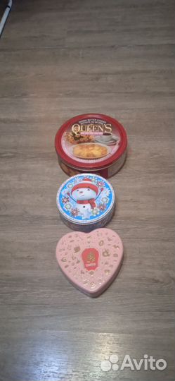 Коробочки жестяные