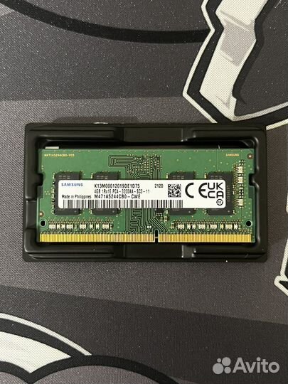 Оперативная память DDR4 SO-dimm