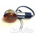 Поворот HY-264 (круглый хром)