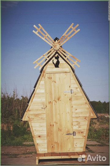 Уличный туалет с установкой PLR