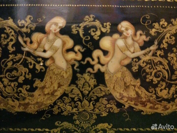 Шкатулка *Русалочки*Холуй. худ. Гордеева Н