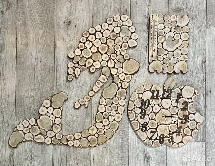 Панно (картина) из можжевельника для бани и дома