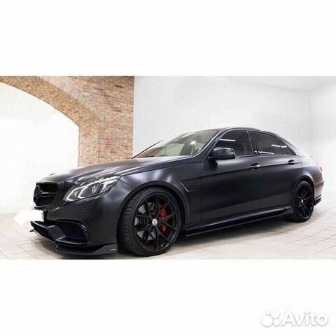 Сплиттеры боковые Mercedes-Benz W212