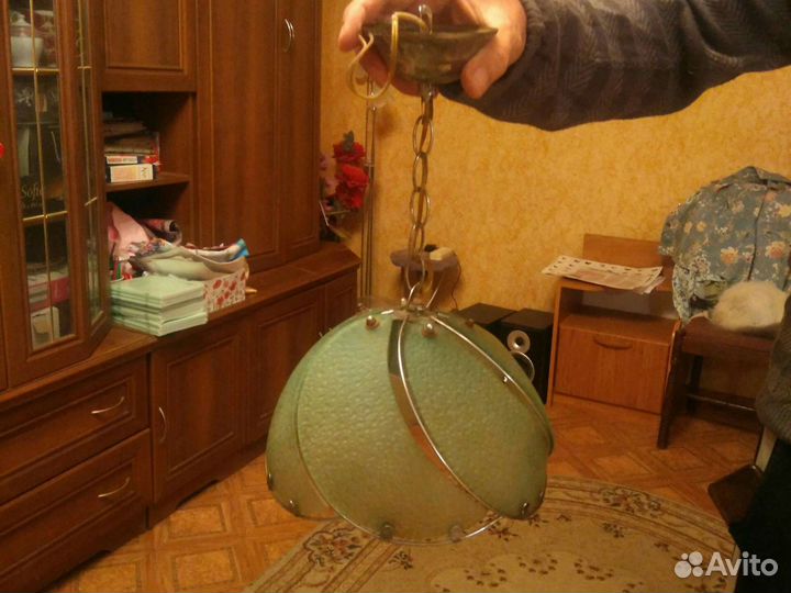 Люстра потолочная бу