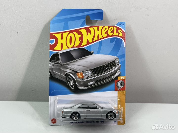 Hot wheels '89 mercedes-benz 560 SEC AMG