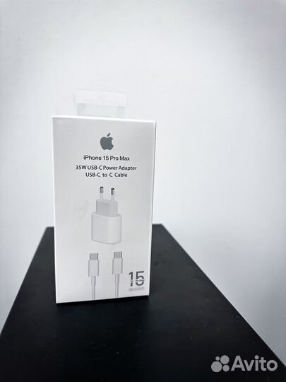 Быстрая зарядка на iPhone 15 USB-C to USB-C