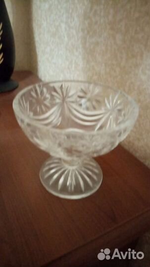 Ваза хрустальная СССР