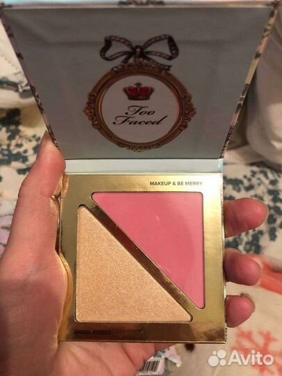Новый набор too faced тени румяна хайлайтер тушь