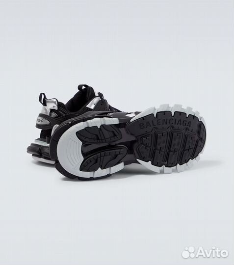 Balenciaga Track Sneaker Black Silver