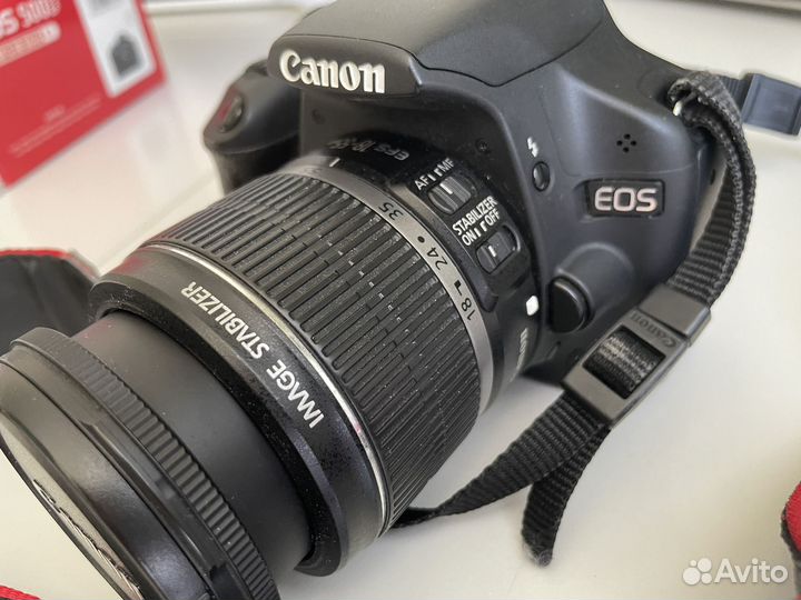 Зеркальный фотоаппарат Canon 500d маленький пробег