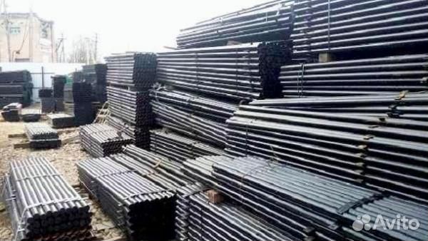 Столбы для забора грунтованные