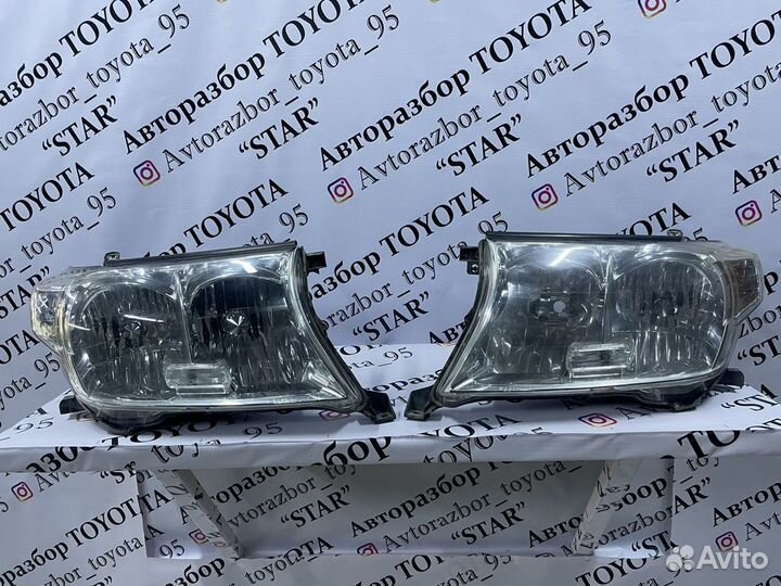 Фары Toyota Land Cruiser 200 до рест (2007-2012г)